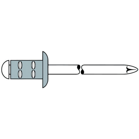 GESIPA 0007693564817 MINI-PACK POLYGRIP, 4,8 X 17 MM