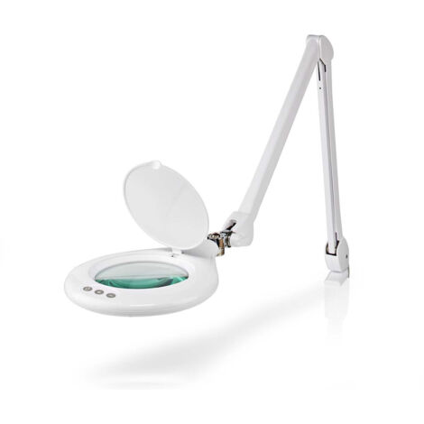 LAMPE LOUPE DE TABLE FORCE DE L'OBJECTIF: 3 DIOPTER 6500 K 10 W 660 LM BLANC NEDIS MAGL3WT (1/5)