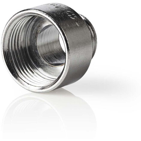 Raccord de tuyau 34 12 metal argent (1/5)