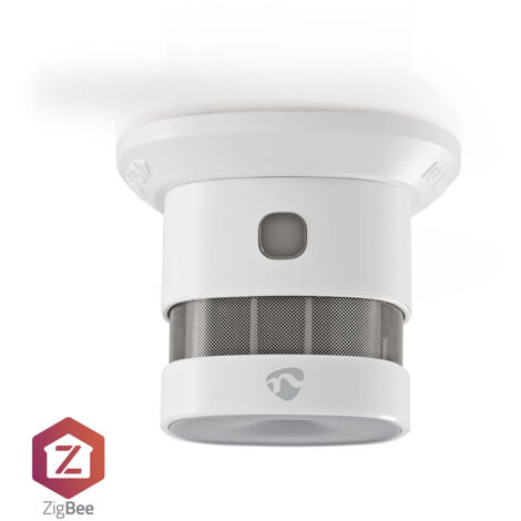 Détecteur de fumée à connecter à la passerelle Zigbee Intelligent SmarrtLife - Nedis - (1/5)