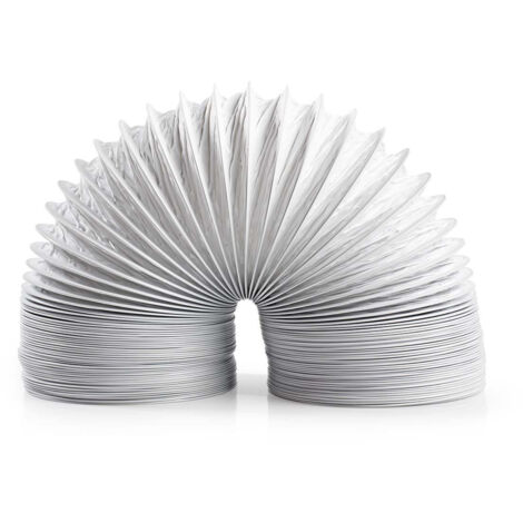 TUYAU D'AIR D'ÉVACUATION EN PVC 100 MM 6 M NEDIS DRHO100BWT60 (1/5)