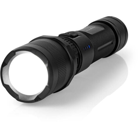 LAMPE TORCHE ALIMENTÉ PAR PILE 3.7 V DC 10 W LITHIUM-ION INTÉGRÉ BATTERIES INCLUSES RECHARGEABLES FLUX LUMINEUX NO (1/5)