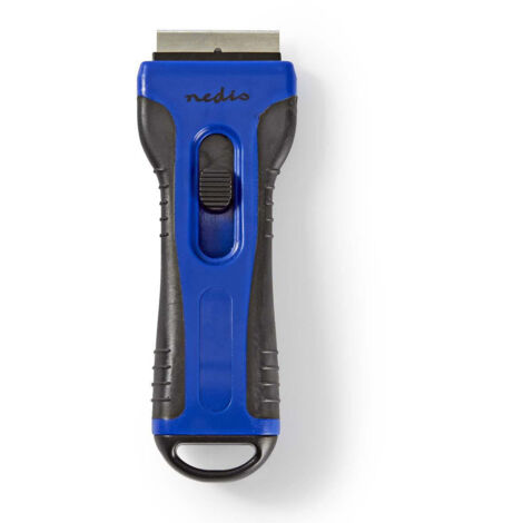 Grattoir de nettoyage plaque en ceramique bleu noir plastique (1/4)