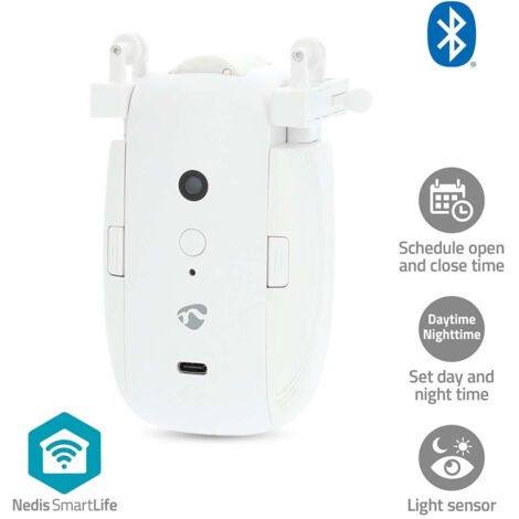 SMARTLIFE ROBOT À RIDEAU  I RAIL U RAIL  RIDEAUX TENTURES  ALIMENTÉ PAR PILE ALIMENTÉ PAR PORT USB  4000 MAH  BLUETOO (1/5)