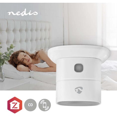 SMARTLIFE DÉTECTEUR DE CO  ZIGBEE 3.0  ALIMENTÉ PAR PILE  CYCLE DE VIE DU CAPTEUR: 10 AN(S)  EN 50291  ANDROID IOS  AVE