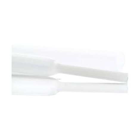 HONGSHANG 227253191 GAINE THERMORÉTRACTABLE AVEC COLLE TRANSPARENT 4.80 MM 1.60 MM TAUX DE RETREINT:3:1 MARCHANDISE VENDUE AU MÈ
