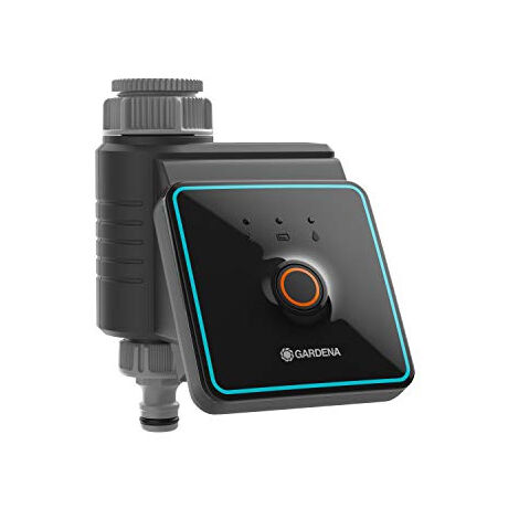 Gardena – Programmateur d'arrosage Bluetooth avec 3 programmes réglables – Contrôle à distance jusqu'à 10m – 188928