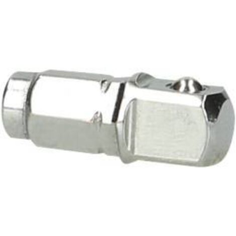 Adaptateur carré 1/4" pour clé à cliquet à embouts 1/4" (1/5)