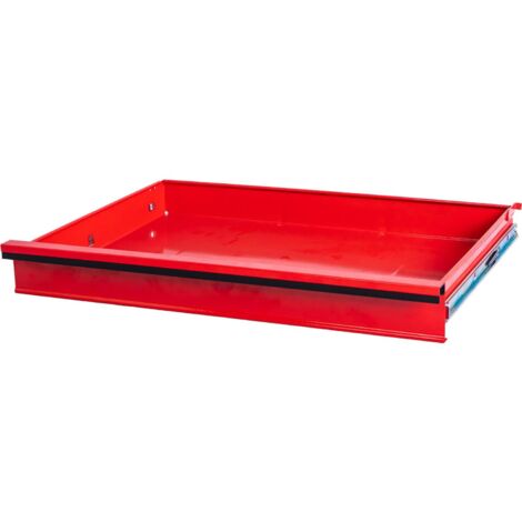 Kstools – Tiroir avec guidage à billes pour servante d'atelier – Dimensions 568x398x65 mm – Capacité de rangement optimale – Accès facile aux outils - P10TC