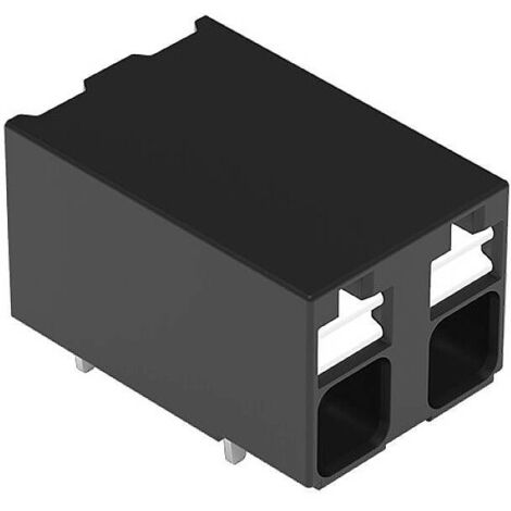 WAGO 2086-3202 BORNE POUR CIRCUITS IMPRIMÉS 1.50 MM² NOMBRE DE PÔLES (NUM) 2 NOIR 1 PC(S) (1/2)