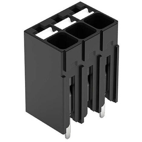 WAGO 2086-1123 BORNE POUR CIRCUITS IMPRIMÉS 1.50 MM² NOMBRE DE PÔLES (NUM) 3 NOIR 1 PC(S) (1/2)