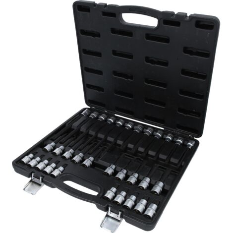 KS TOOLS Jeu de douilles à embout 1/2" pour vis Torx 32 pcs. - 911.4550 (1/6)