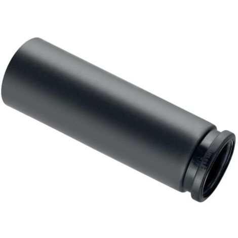 Geberit – Raccord d'évacuation PVC DN100/90 avec joint – Installation horizontale – Manchon de raccordement étanche – Couvercle de protection inclus