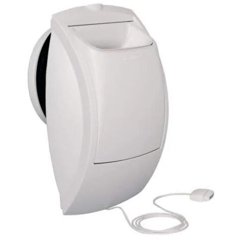 Aldes – Bouche VMC BAP'SI 30/90m³ double débit autoréglable – Installation rapide sans fût – Pour salles de bain et buanderies (1/5)