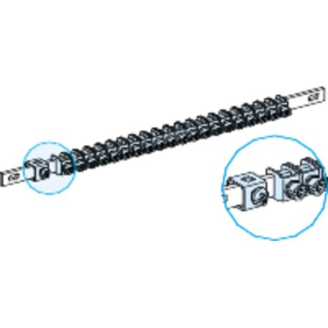 LINERGY TB - COLLECTEUR DE TERRE POUR ENVELOPPE PRISMA G ET P - 24 MODULES SCHNEIDER ELECTRIC SCHLVS04200 (1/6)
