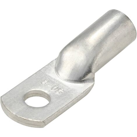 TRU COMPONENTS TC-11991820 COSSE DE CÂBLE TUBULAIRE NON ISOLÉ 180 ° M8 50 MM² Ø DU TROU: 8.3 MM 1 PC(S) (1/3)