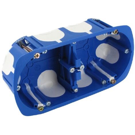 boitier encastrement - multimat no air - 2 postes - profondeur 40 mm - blm distribution 682710