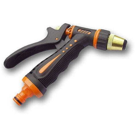 PISTOLET À EAU BRADAS AVEC RÉGLAGE LAITON - ZINC ZEBRA ECO7205 (1/2)