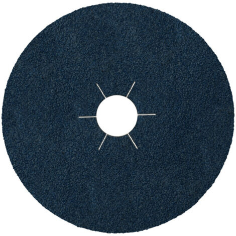 KLINGSPOR'DISQUE FIBRE CS 565 DE PONÇAGE 125 X 22 MM, 25 PIÈCES, GRAIN 100, 204611 (1/3)