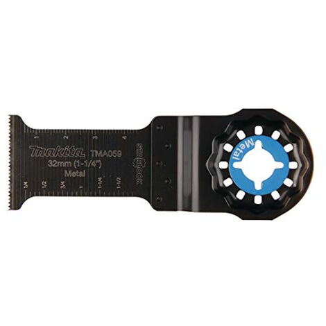 Lame d'outil multifonction 32x50mm – B64939 – 20 TPI pour coupe nette bois dur – Compatible avec machines Makita