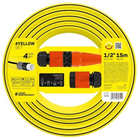Cellfast zestaw zraszający yellow rozmiar : 1/2" długość : 15m (1/3)