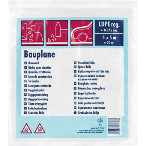 ABDECKPLANE LDPE 75MY CIRET (1/3)