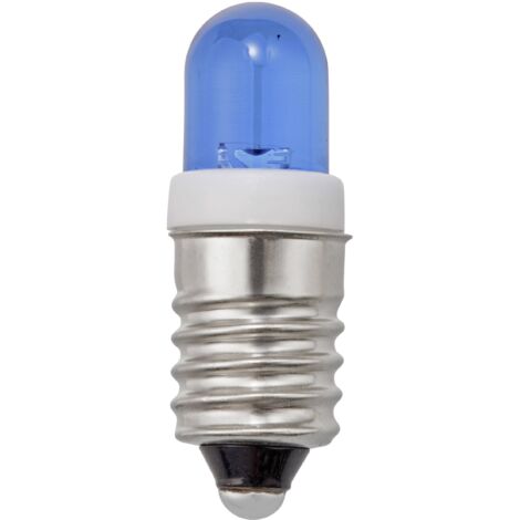 TRU COMPONENTS TC-12249916 LAMPE LED MULTI-TENSION 3 V/DC, 15 V/DC E10 BLEU 1 PC(S) (1/3)