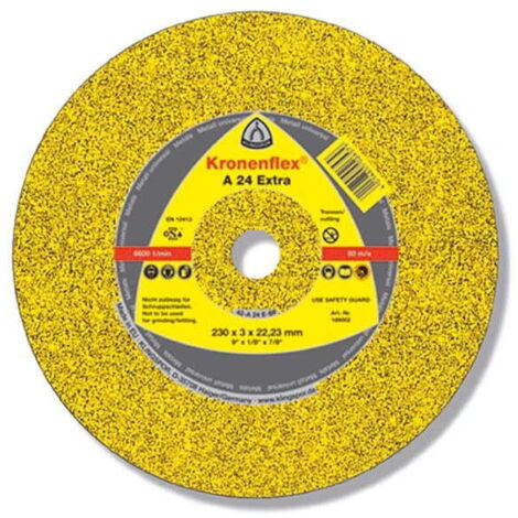 Disque à tronçonner pour métaux KLINGSPOR 115 mm x 2,5 mm x 22,2 mm A24 Extra (1/2)
