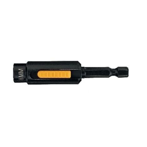 Dewalt – Clé à douille magnétique 8mm – Longueur 75mm – Compatible avec clés à chocs – Pour vis basses et hautes – Nettoyage rapide - DT7430-QZ (1/6)