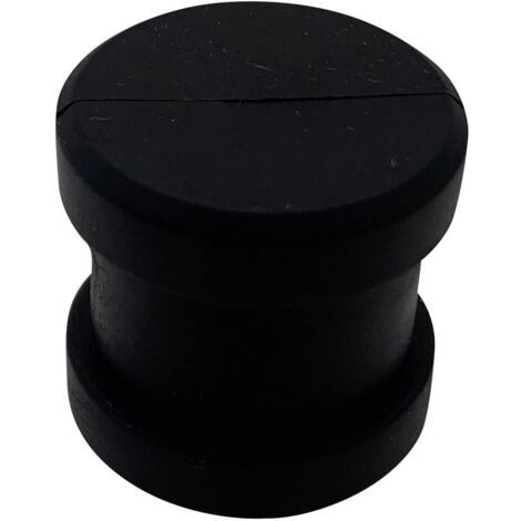 TRU COMPONENTS TC-BTK-B PASSE-CÂBLES CAOUTCHOUC THERMOPLASTIQUE NOIR 1 PC(S) TC-11992656