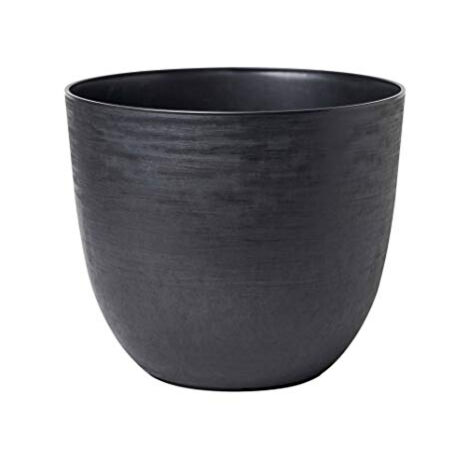 TERAPLAST POT ROND RE-POT OVER Ø48 H40 AVEC RÉSERVE D'EAU NOIRE 33706048238