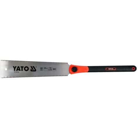 SCIE JAPONAISE AVEC FEUILLES DE 32 CM YATO YT-31310 (1/5)