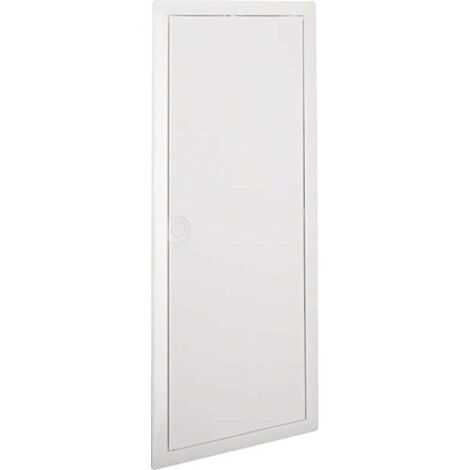 Hager VZ105N Cadre et porte métal blanc 348x9x880 mm