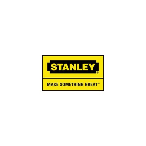 Stanley – Fil à plomb 47973 laiton 225g – Pointe interchangeable en acier trempé – Soudure en laiton peint – Profil longitudinal avec écrou de fixation