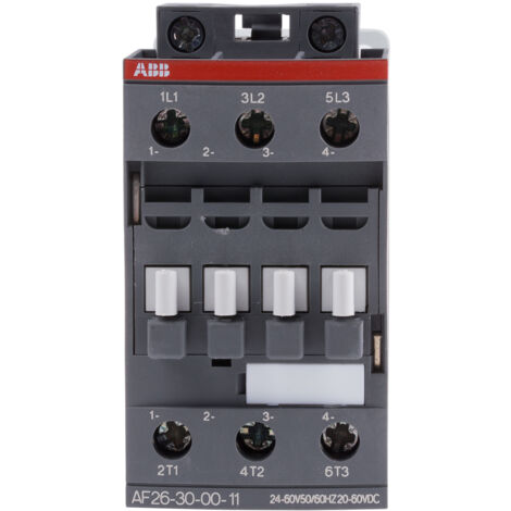 ABB-ENTRELEC AF26 30 00 11 CONTACTEUR AUXILIAIRE 3 PÔLES BOBINE 24 60 V COURANT ALTERNATIF 1SBL237001R1100 (1/4)