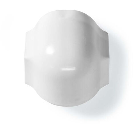 GESTION DES CÂBLES CONDUIT AU-DESSUS DU COIN 1 PIÈCES PVC BLANC NEDIS CMDT4511WT (1/4)
