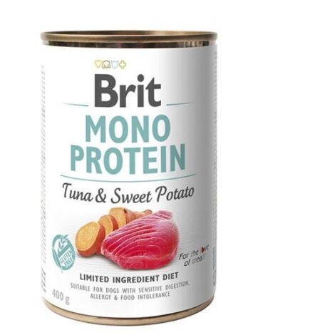 BRIT NOURRITURE HUMIDE THON PATATE DOUCE 400 G S9111155 (1/3)