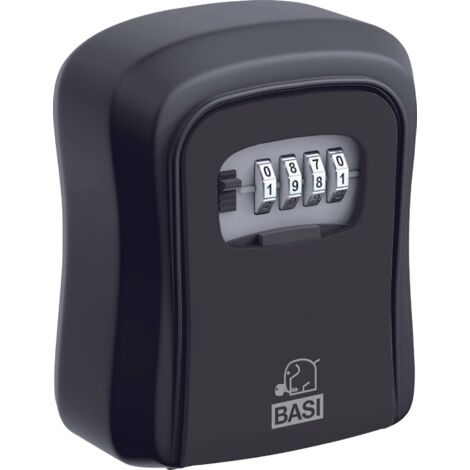 BASI 2101-0000-1100 SSZ 200 COFFRE À CLÉS AVEC SERRURE À COMBINAISON NOIR (1/3)