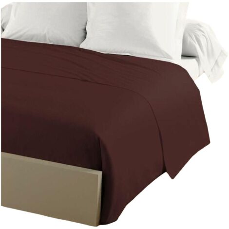DRAP PLAT - LOVELY HOME - LH71589 - 240 X 300 CM - MARRON (1/3)