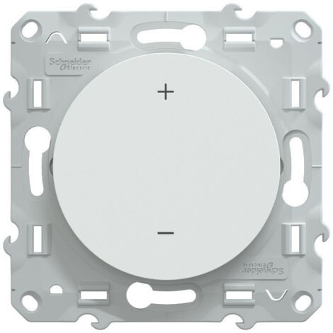 Schneider – Thermostat connecté filaire 2A blanc – Compatible chaudières gaz et pompes à chaleur – Écran tactile – Gestion à distance via application (1/3)