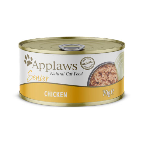 NOURRITURE HUMIDE POUR CHATS APPLAWS APPLAWS - NOURRITURE HUMIDE POUR CHAT 70 G - SENIOR CHICKEN (171-302) /CATS