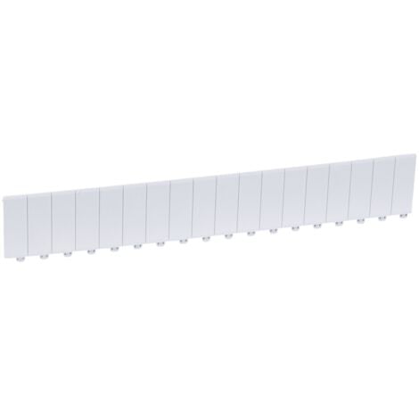 LEGRAND LEG01665 OBTURATEUR 18 MODULES SÉPARABLES GRIS