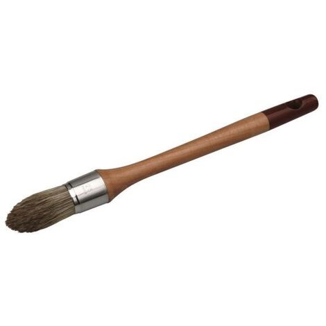 Pinceau (brosse) à réchampir PRO 'traitement des bois' Ø 21mm