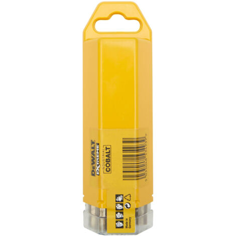 DEWALT DT4934 MÉTAL FORET HÉLICOÏDAL HSS-CO 6, 5 X 101 X 63 MM 10, LOT DE 6 DT4934-QZ (1/5)