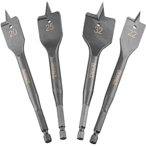 DEWALT - MÈCHES À BOIS PLATE HEXAONAL EXTREME (4 PCS) - DT4797-QZ (1/2)