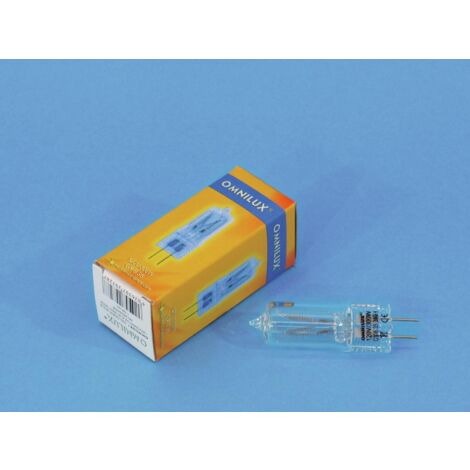 Ampoule Halogène OMNILUX 120V 300W GX-6,35 - Température De Couleur 3200K, Neuve Sous Blister