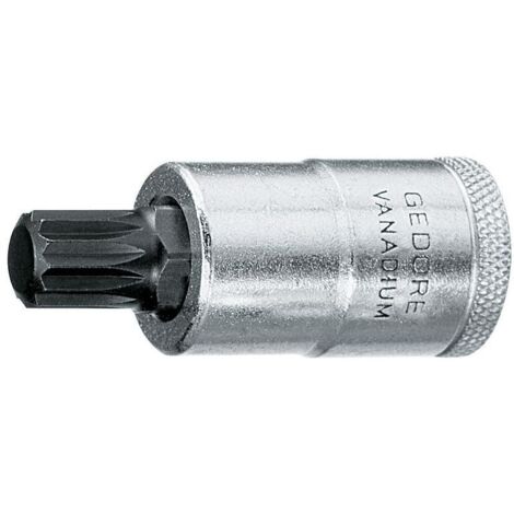 GEDORE TOURNEVIS DOUILLE XZN 1/2 MULTIDENTS, INX 19 16 (1/3)