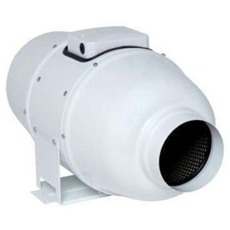 Aldes – Ventilateur de gaine IN LINE XSILENT D125 340m³/h 2 vitesses – VMC simple flux silencieuse pour espaces confinés – 11022351