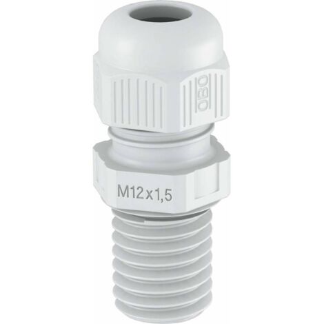 OBO BETTERMANN DE SYSTÈME CONEX. IJF CÂBLE. - RACCORD UNION V-TEC VML M25 GRIS SISTEMA CONEX.FIJ. (1/2)