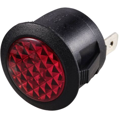 TRU COMPONENTS TC-12659376 TÉMOIN LUMINEUX NÉON 230 V/AC 20 MM ROUGE 1 PC(S) (1/2)